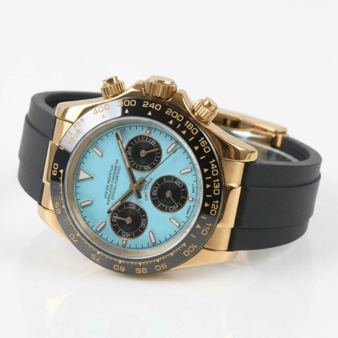 FYNTHER Daytona CHRONOGRAPH MOD TIFFANY GOLD EDITION