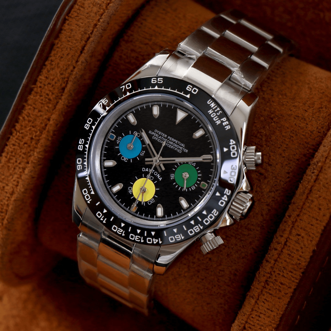 FYNTHER Daytona CHRONOGRAPH MOD TRICOLOUR PANDA EDITION