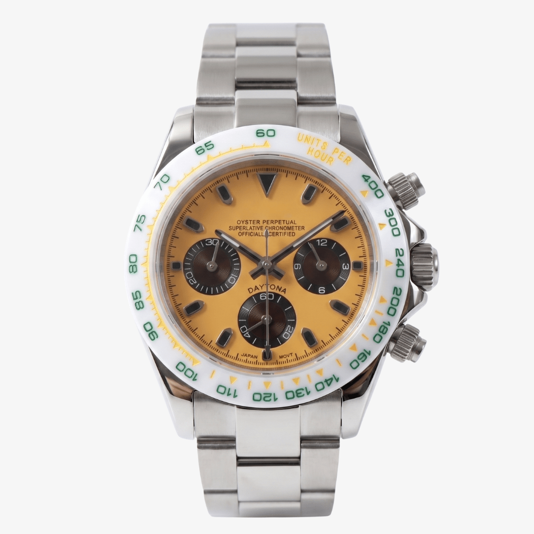 FYNTHER Daytona CHRONOGRAPH MOD VINTAGE SAFARI EDITION