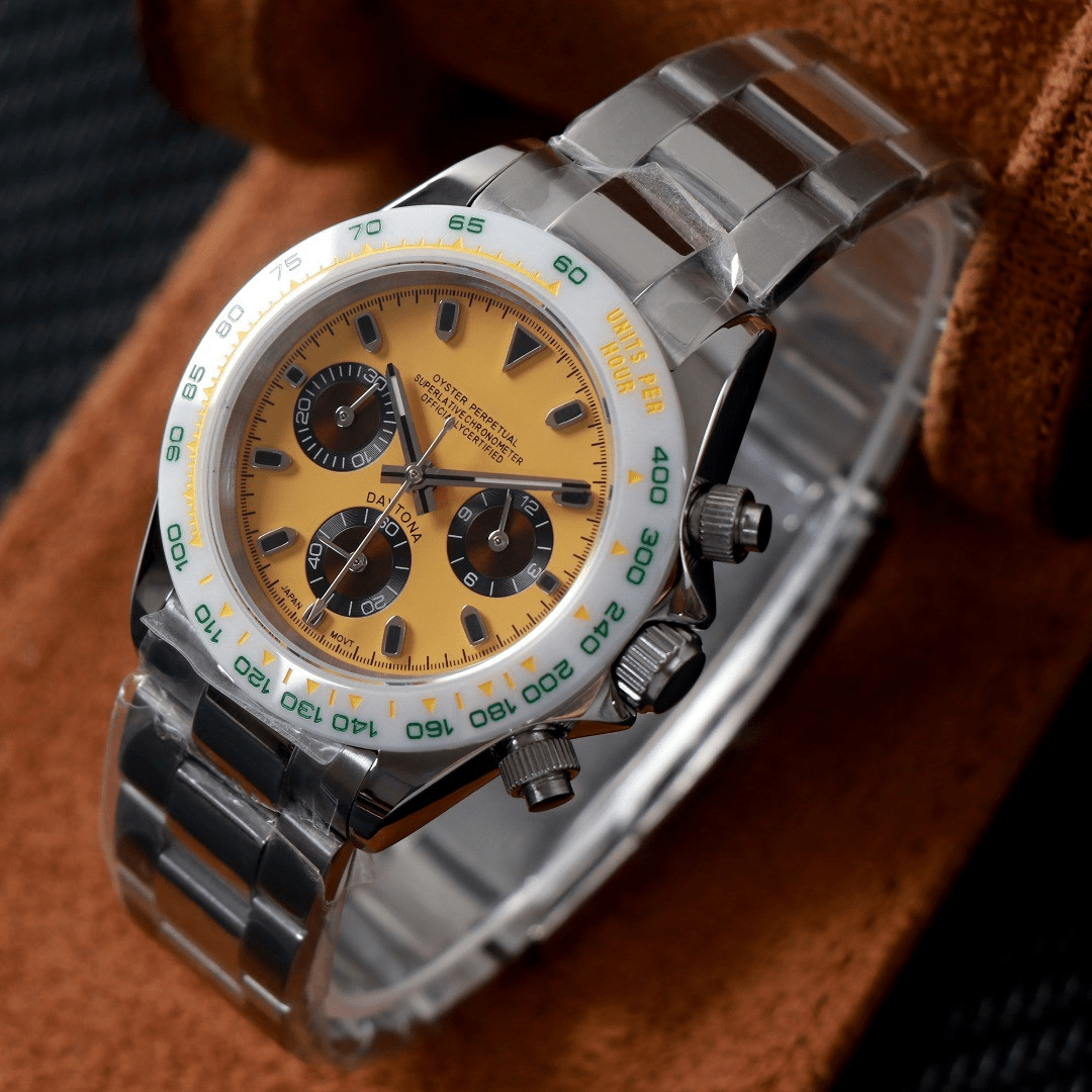 FYNTHER Daytona CHRONOGRAPH MOD VINTAGE SAFARI EDITION