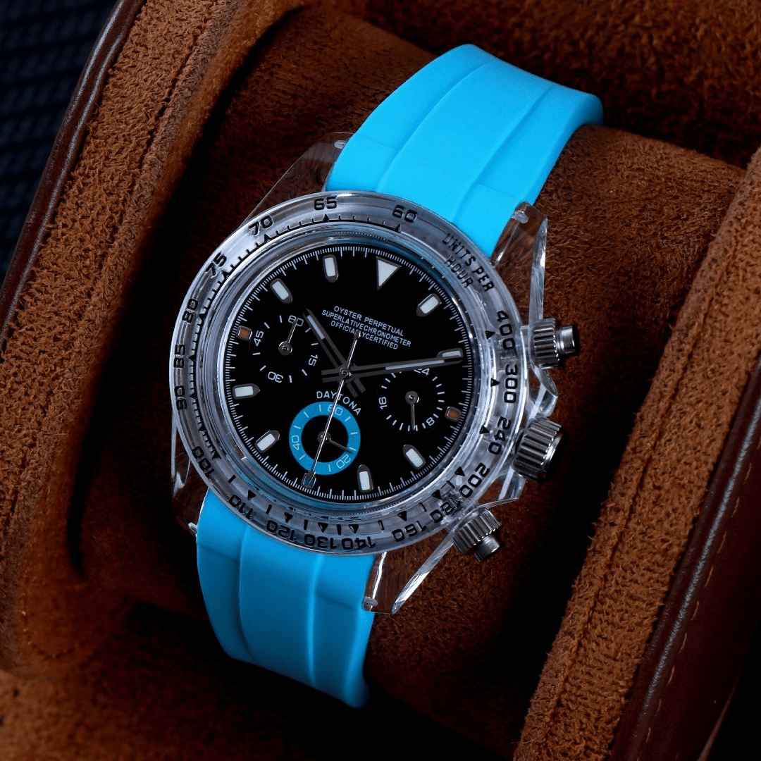 FYNTHER Daytona SPECIAL EDITION COSMOGRAPH CRYSTAL BLUE