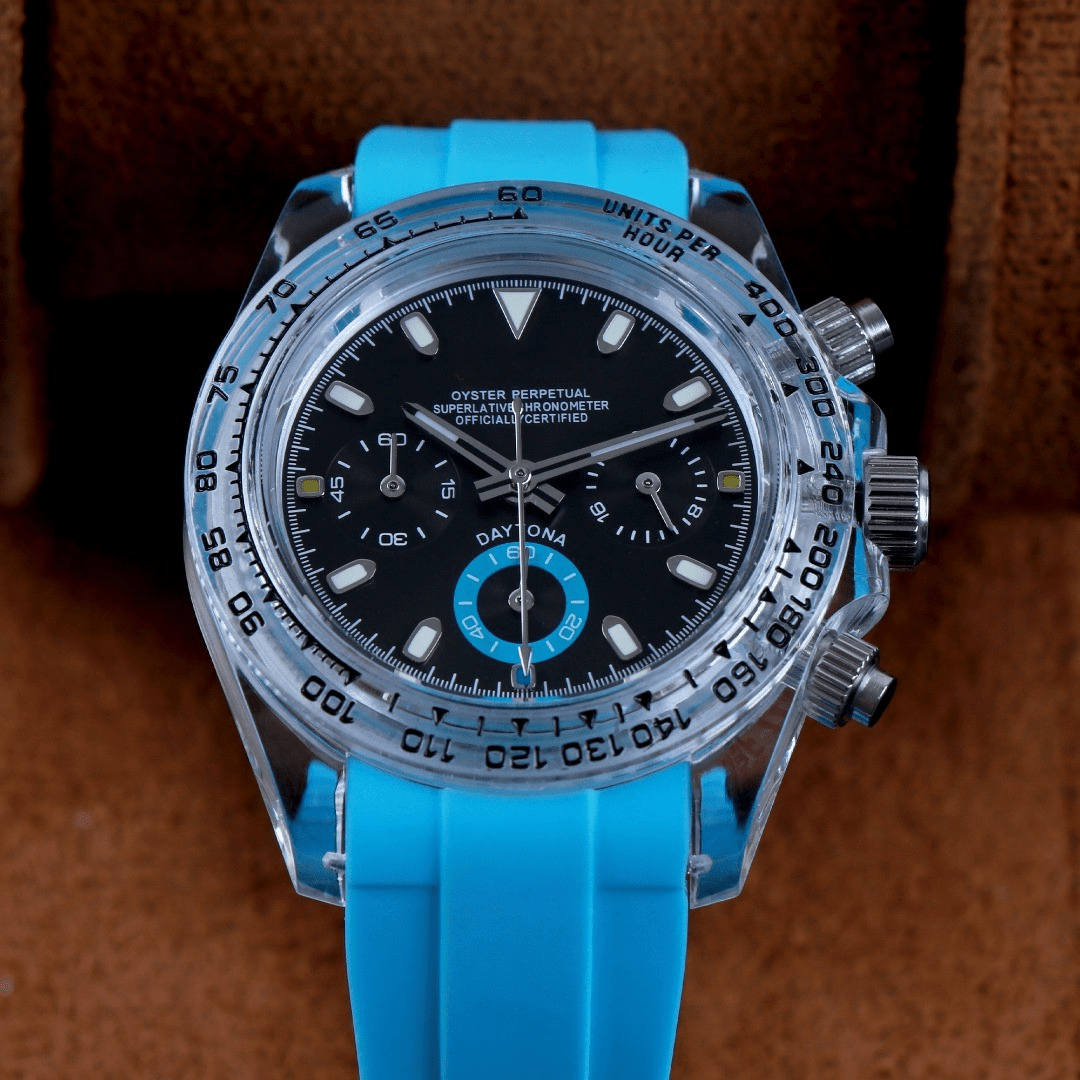 FYNTHER Daytona SPECIAL EDITION COSMOGRAPH CRYSTAL BLUE