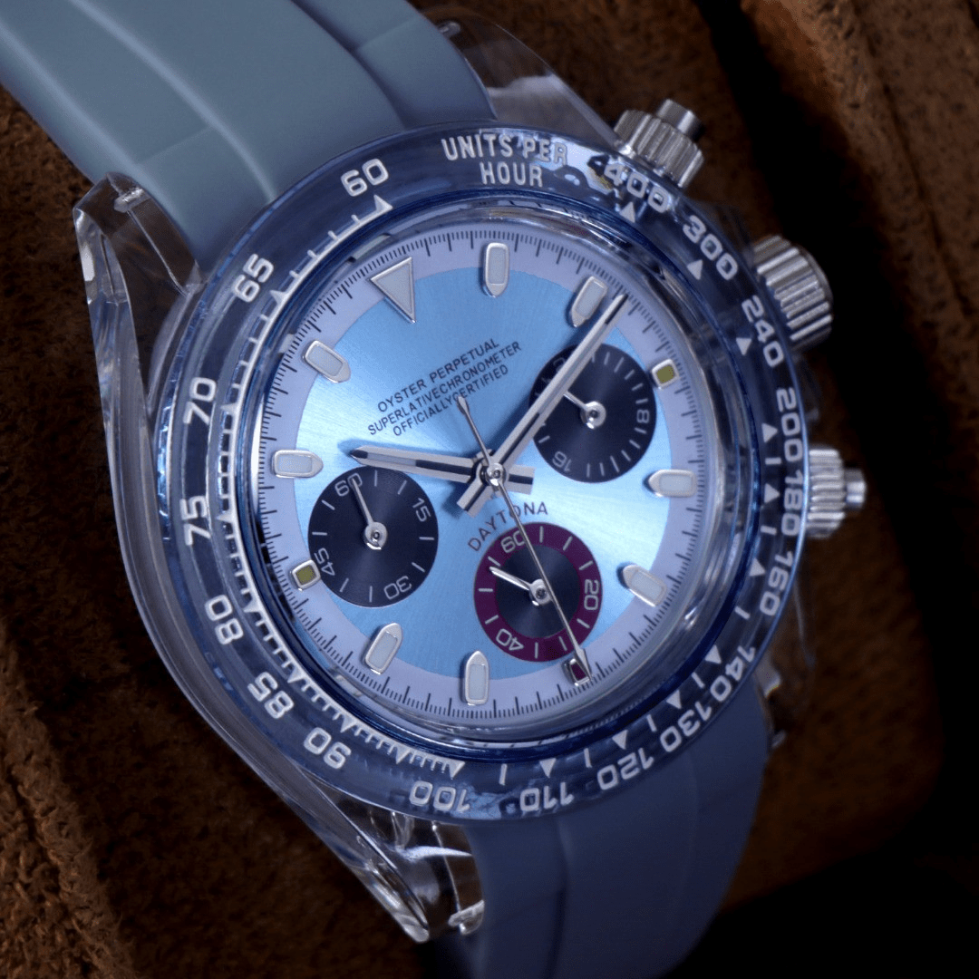 FYNTHER Daytona SPECIAL EDITION GLACIER SPORT COSMOGRAPH MOD