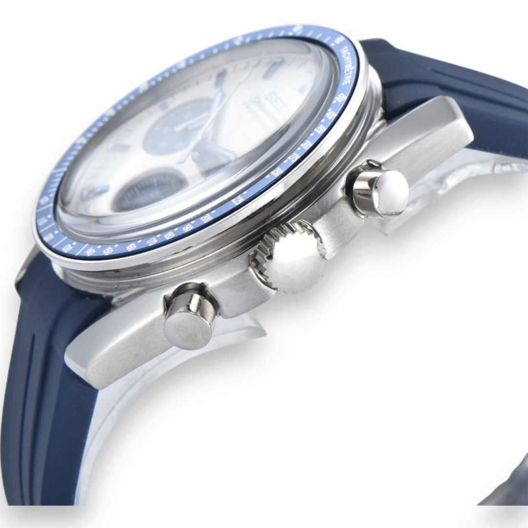 FYNTHER Speedmaster CHRONOGRAPH MOD AZURE STORM EDITION