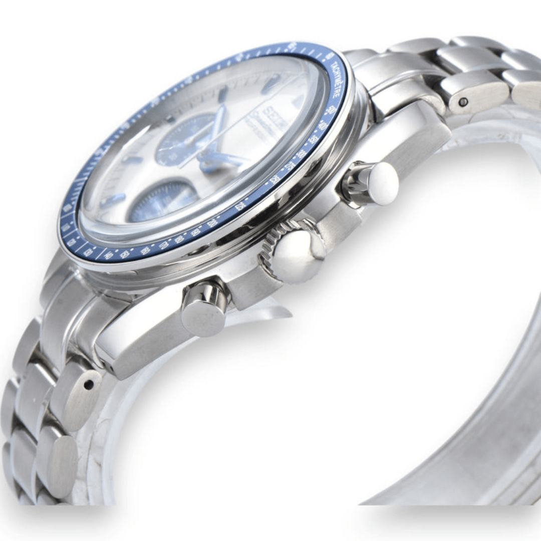 FYNTHER Speedmaster CHRONOGRAPH MOD ELECTRIC BLUE EDITION
