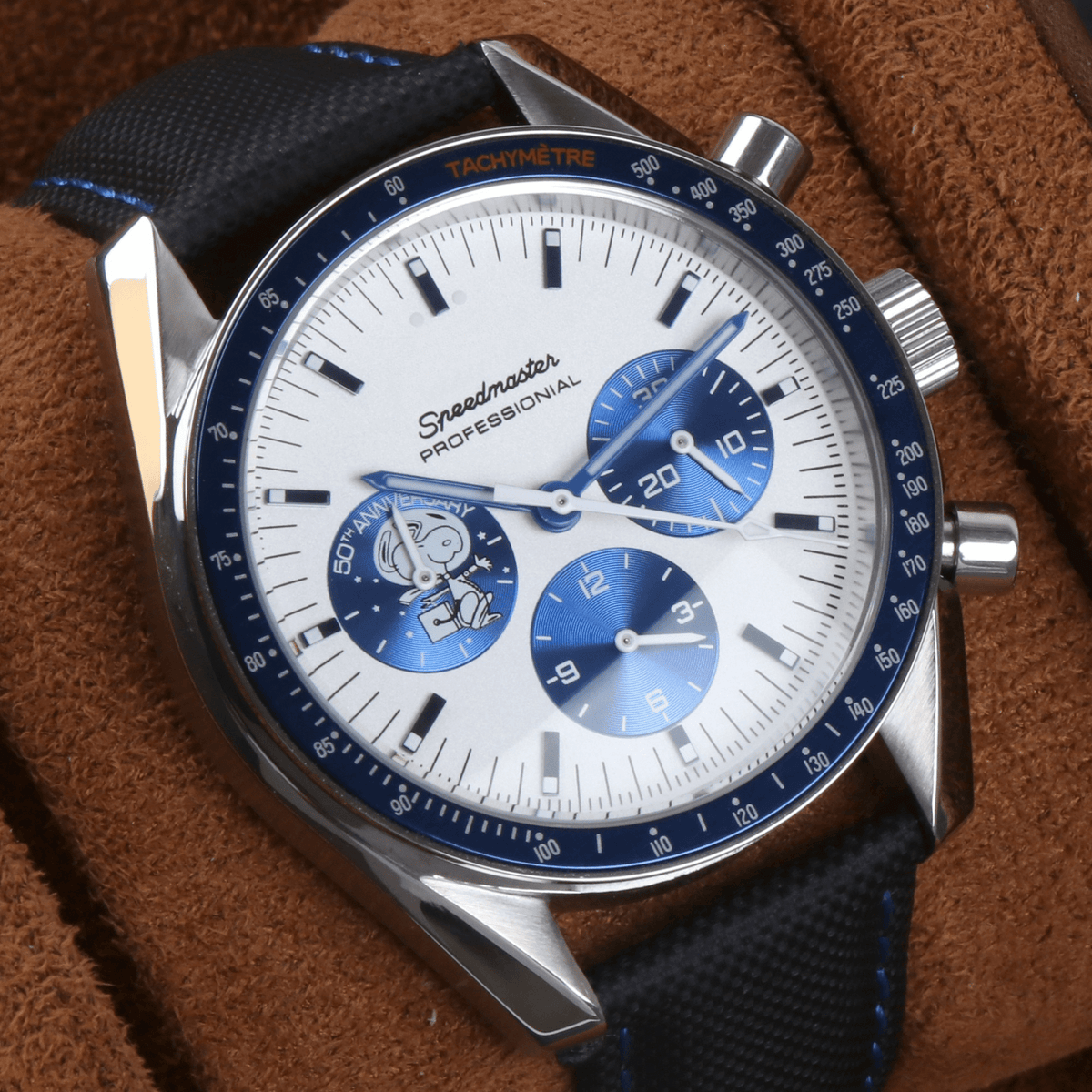 FYNTHER Speedmaster CRONÓGRAFO MOD EDICIÓN SNOOPY