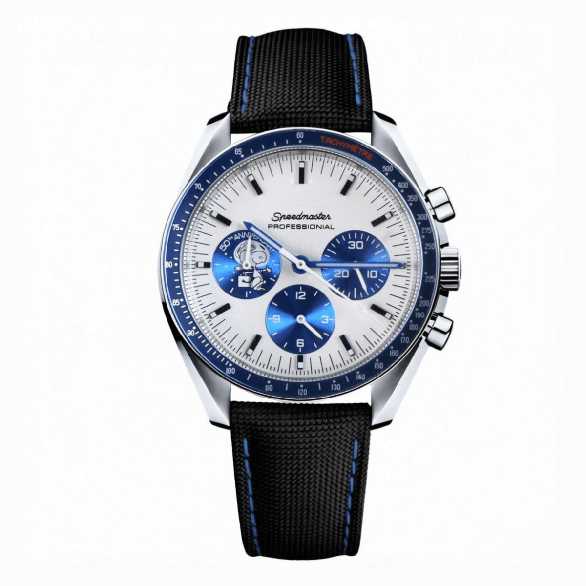 FYNTHER Speedmaster CRONÓGRAFO MOD EDICIÓN SNOOPY