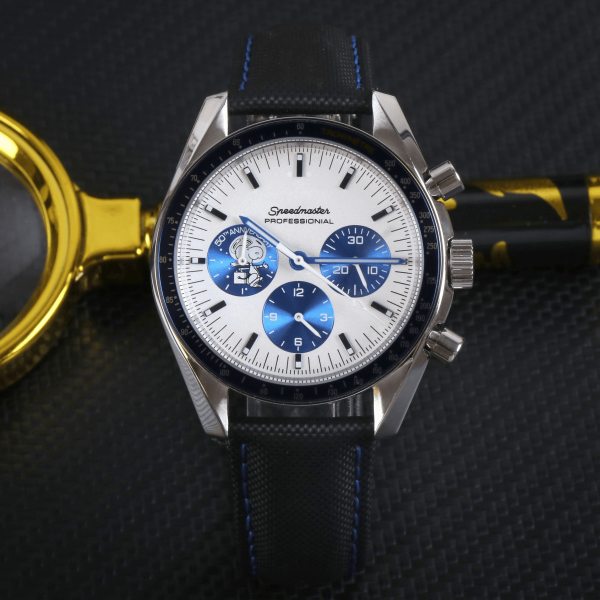 FYNTHER Speedmaster CRONÓGRAFO MOD EDICIÓN SNOOPY