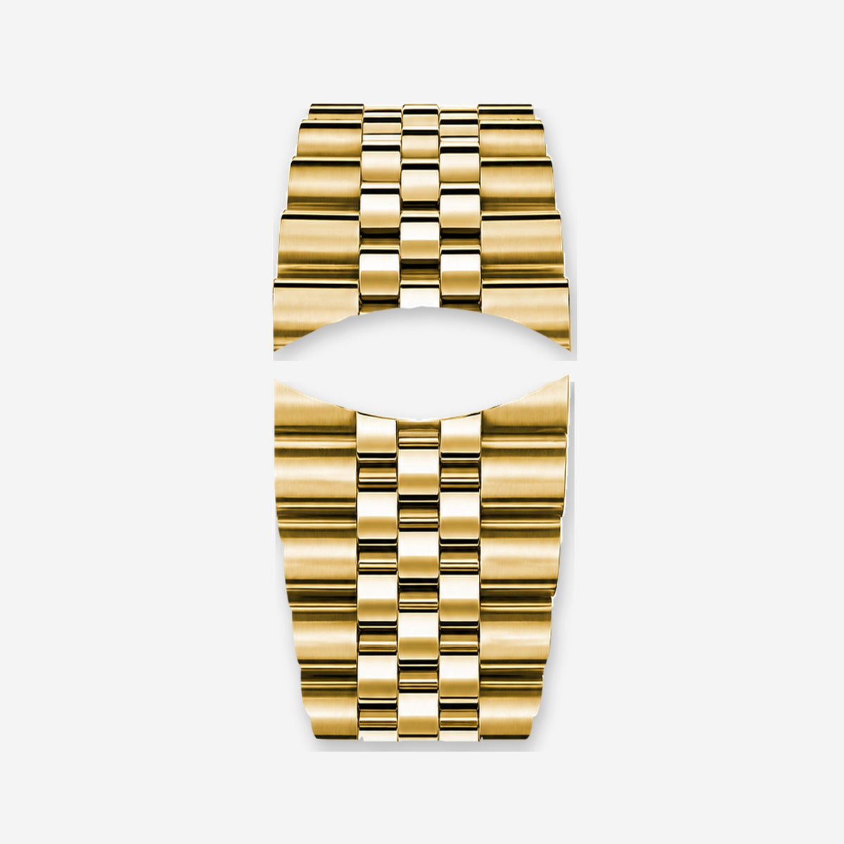 Brazalete de acero tono oro pulido | Classic