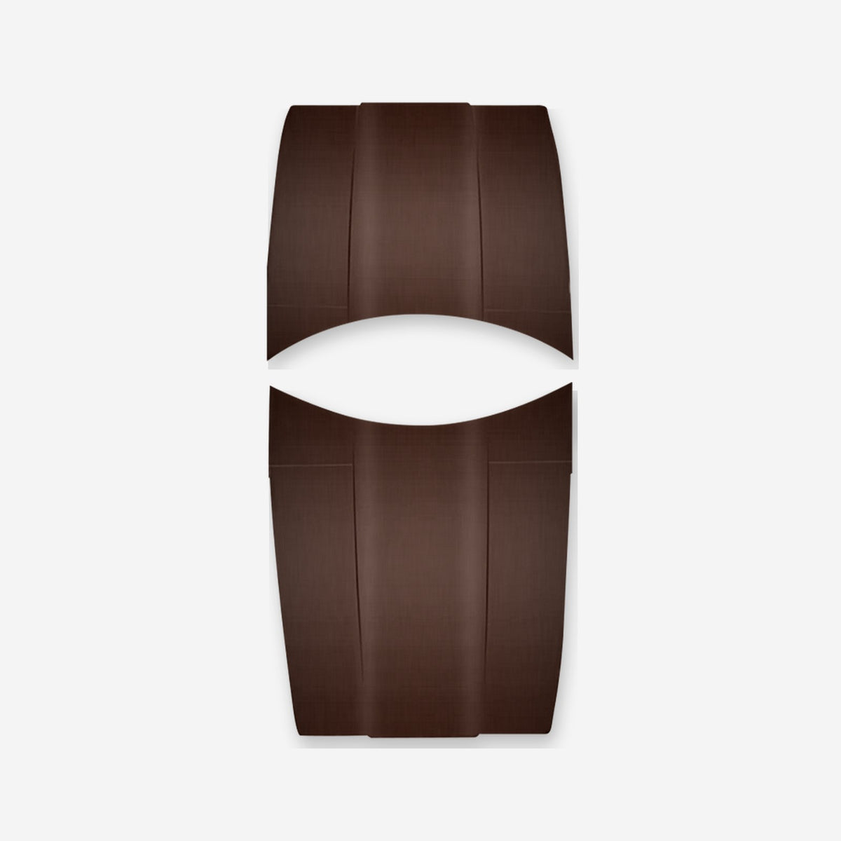 Bracelet en silicone marron | Prestige