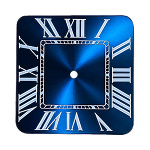 Blue dial