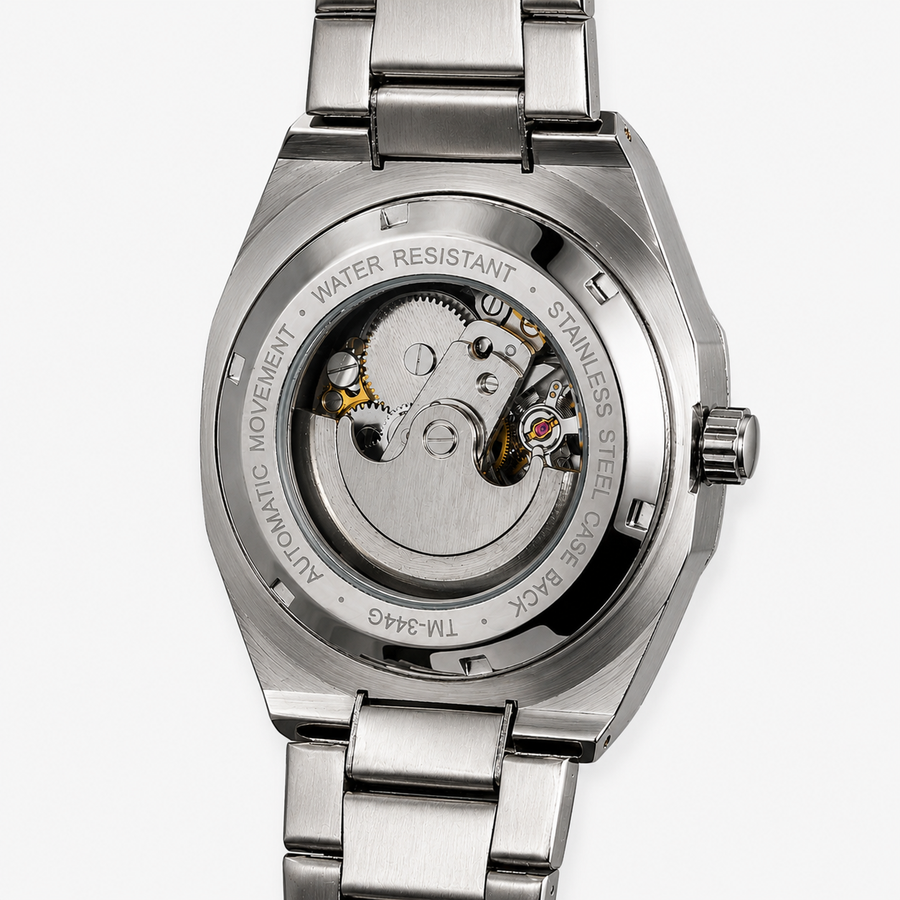 FYNTHER Legend Skeleton Watch – Silver