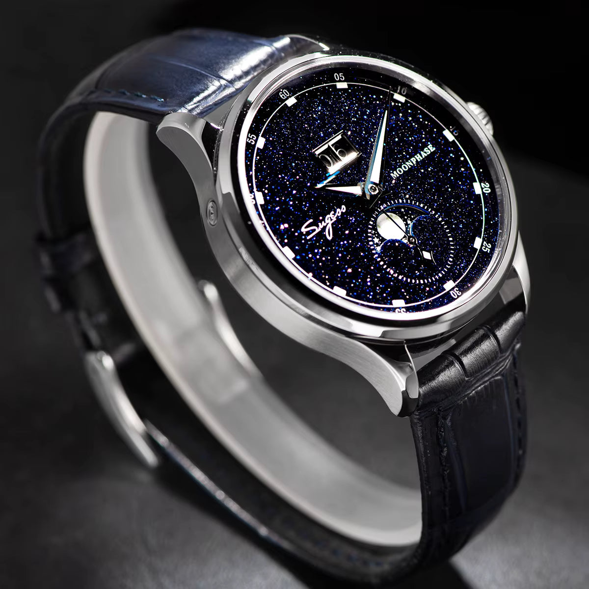 VOXO Moonphase 40mm – Men's Automatic Watch – image 7