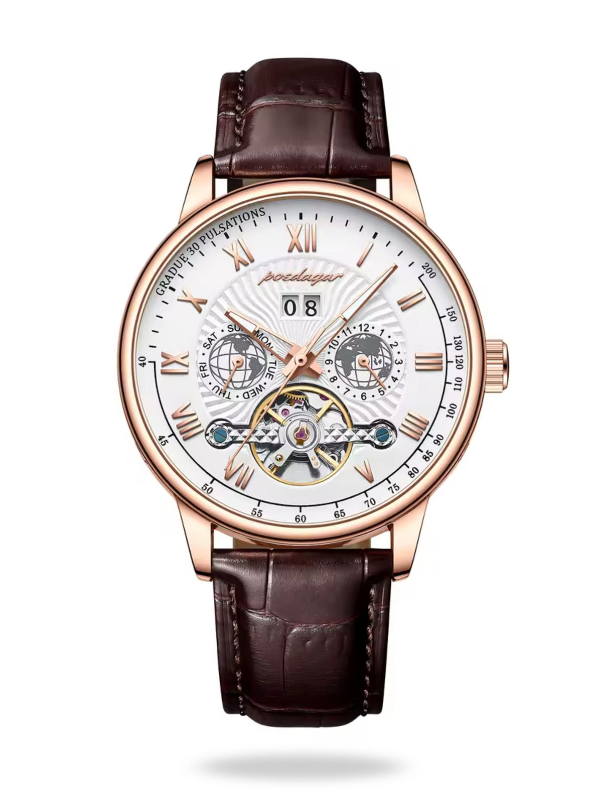 VOXO Tourbillon 41mm – Men's Automatic Watch – image 6