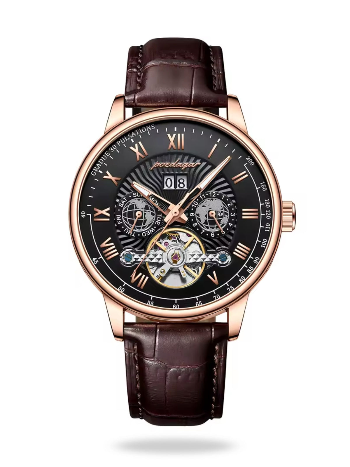 VOXO Tourbillon 41mm – Men's Automatic Watch – image 12