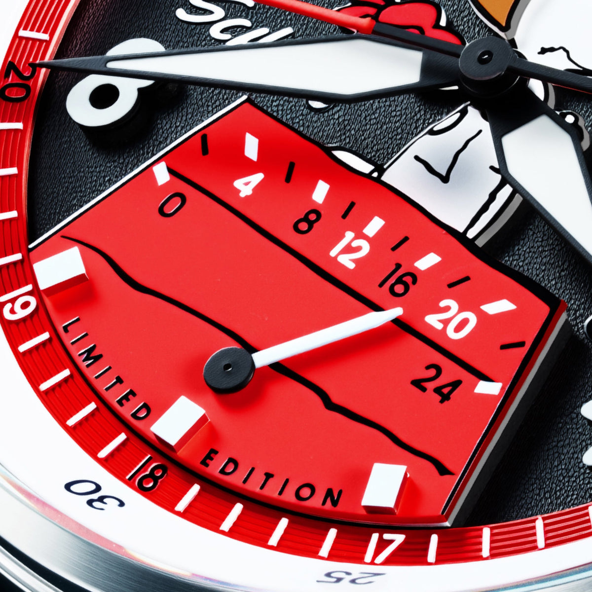 AVI-8 McKellar Dual Time Peanuts Snoopy Flying Ace – Phantom Flyer (Limited Edition) – image 4