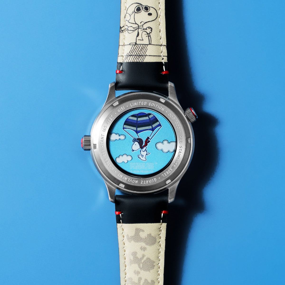 AVI-8 McKellar Dual Time Peanuts Snoopy Flying Ace – Phantom Flyer (Limited Edition) – image 7