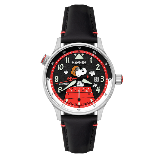 AVI-8 McKellar Dual Time Peanuts Snoopy Flying Ace – Phantom Flyer (Limited Edition) – image 1
