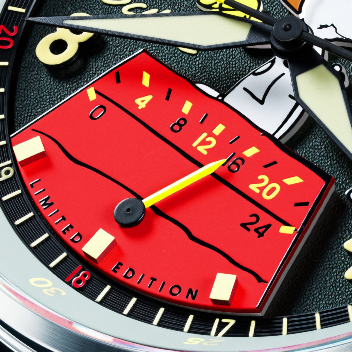AVI-8 McKellar Dual Time Peanuts Snoopy Flying Ace – Pine Pilot (Limited Edition) – image 4