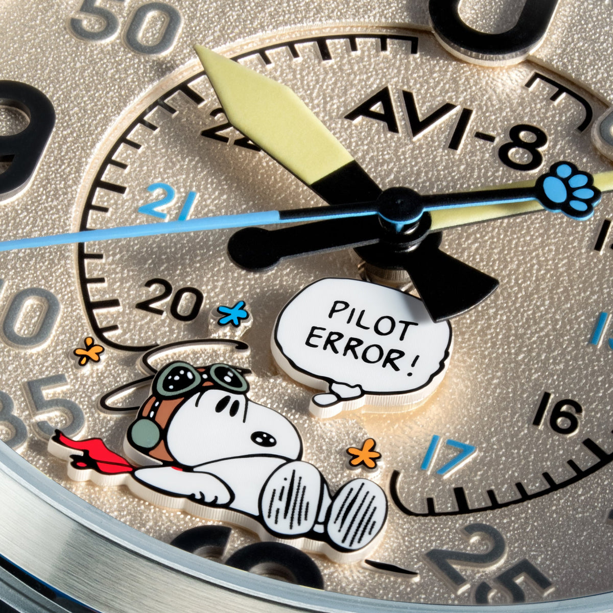 AVI-8 Smith Automatic Peanuts Snoopy Flying Ace Pilot Error – Deserted Decision (Limited Edition) – image 4