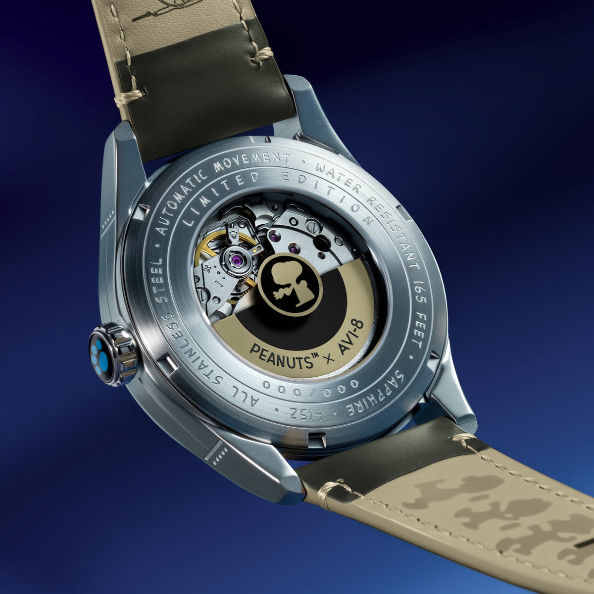 AVI-8 Smith Automatic Peanuts Snoopy Flying Ace Pilot Error – Deserted Decision (Limited Edition) – image 7