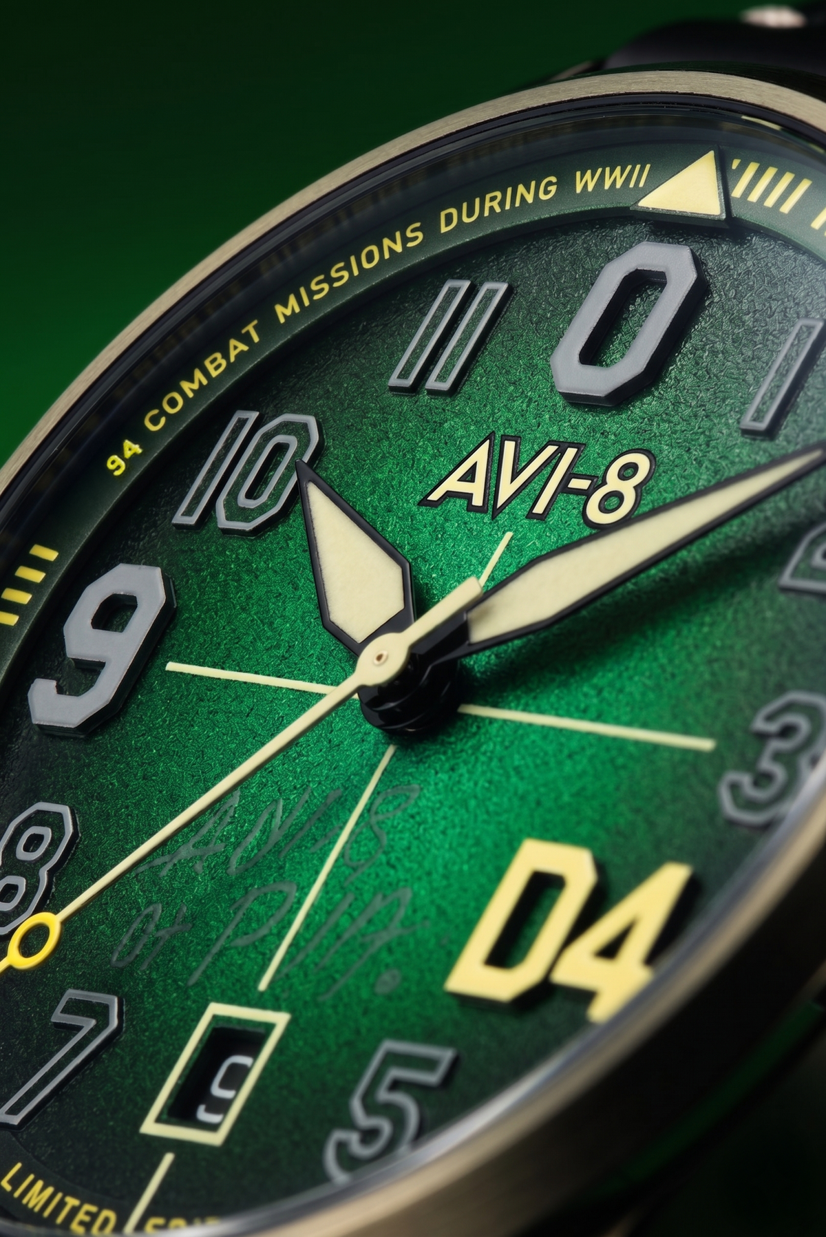 AVI-8 Flyboy Engineer Automatic – Rui Moreira Lima D4 (Limited Edition) – image 4