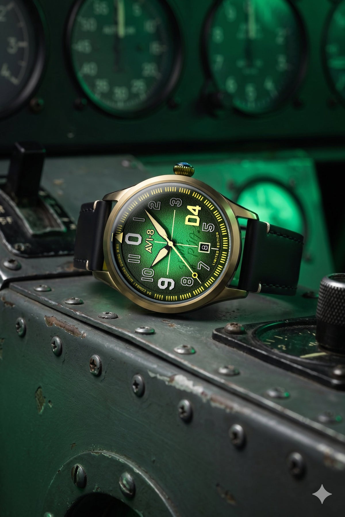 AVI-8 Flyboy Engineer Automatic – Rui Moreira Lima D4 (Limited Edition) – image 2