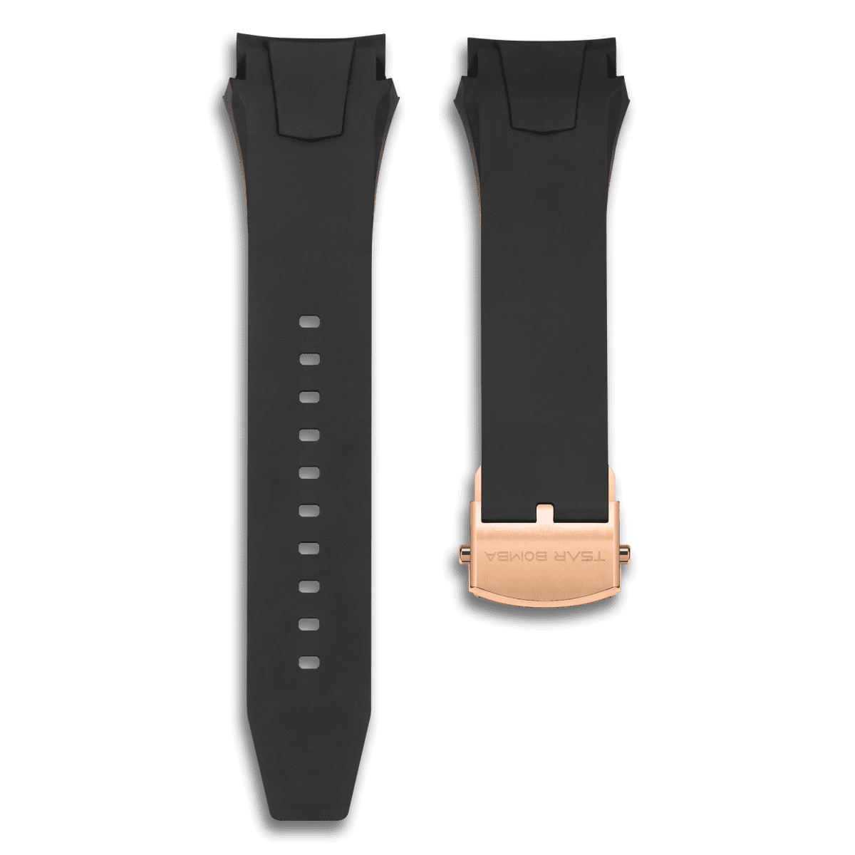 FYNTHER Chronic Strap – Dark Matter · Black Gold, Deployant Clasp