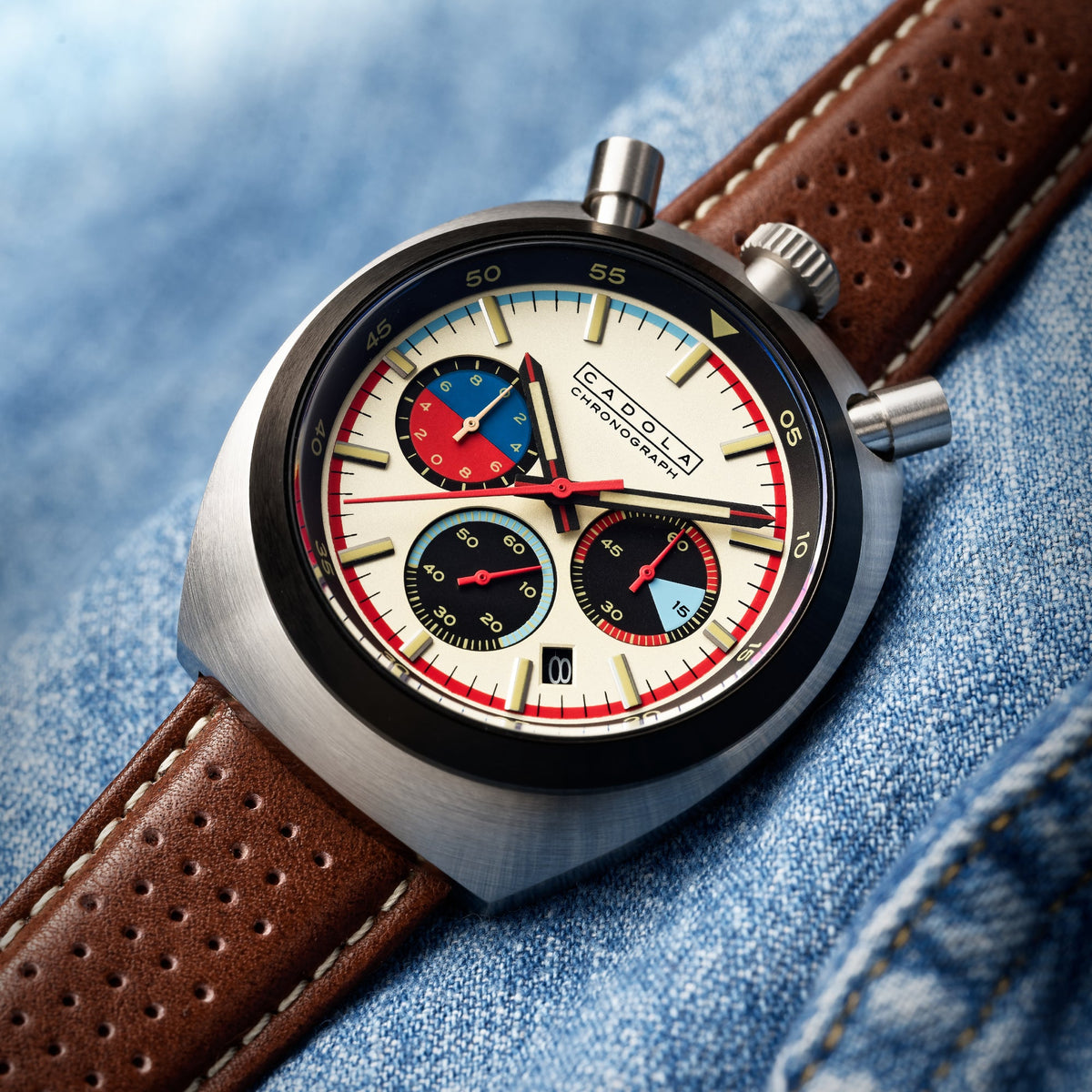 Cadola Testa di Toro Chronograph – Beige Burnout – image 5