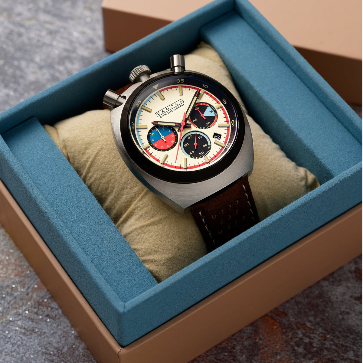Cadola Testa di Toro Chronograph – Beige Burnout – image 6