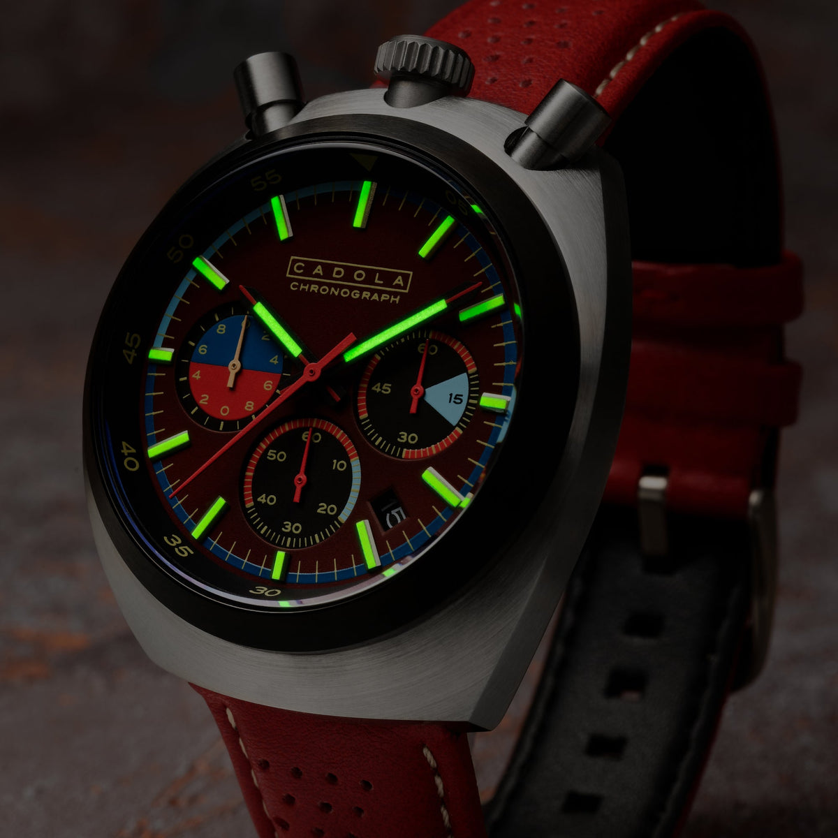 Cadola Testa di Toro Chronograph – Fireball Red – image 3