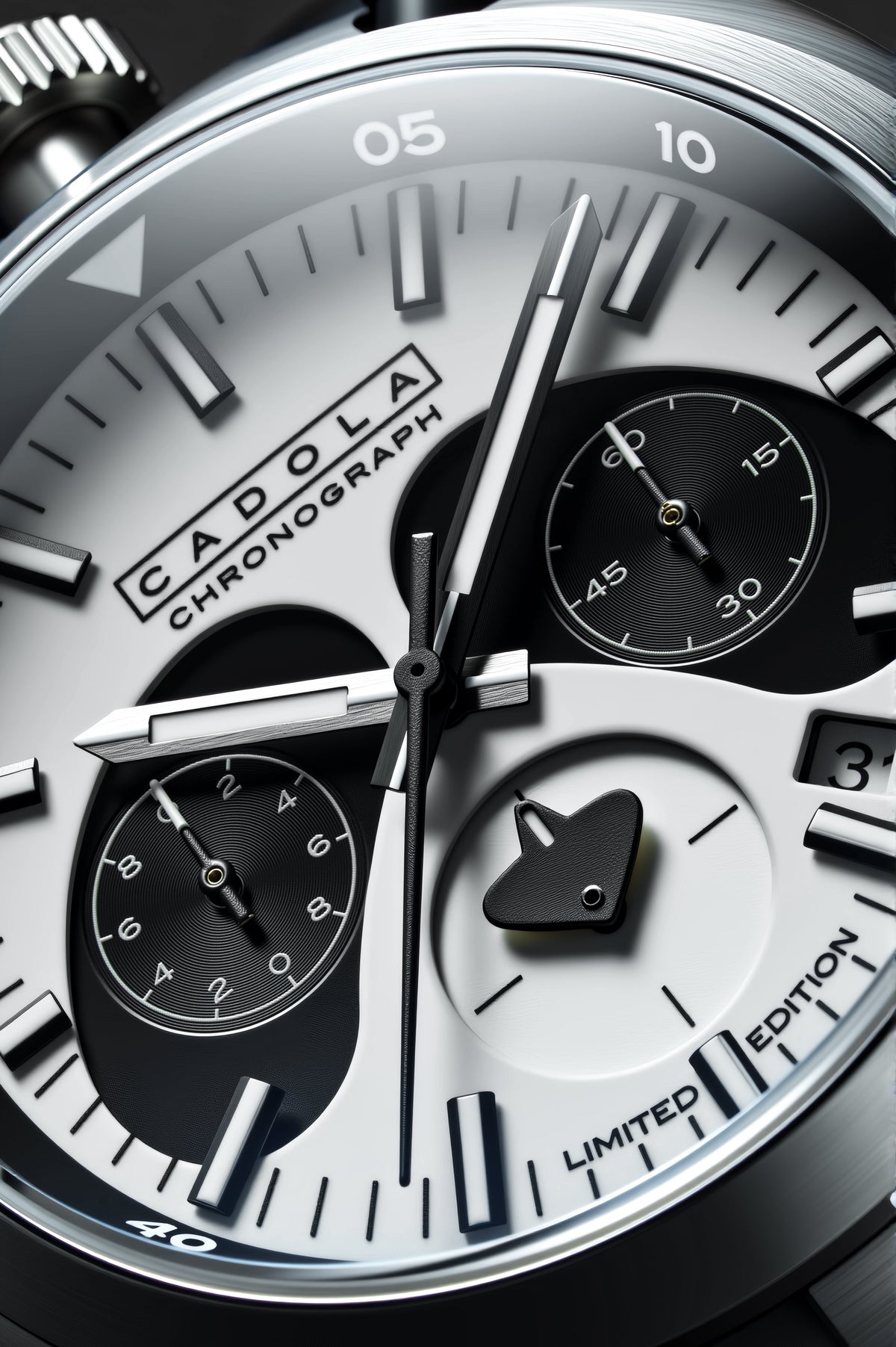 Cadola Testa di Toro Chronograph – Panda (Limited Edition of 100) – image 5