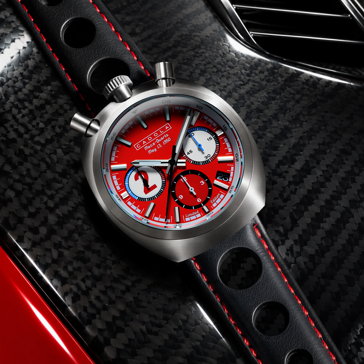 Cadola Testa di Toro Chronograph Silverstone – Giuseppe Farina 2 (Limited Edition of 150) – image 3