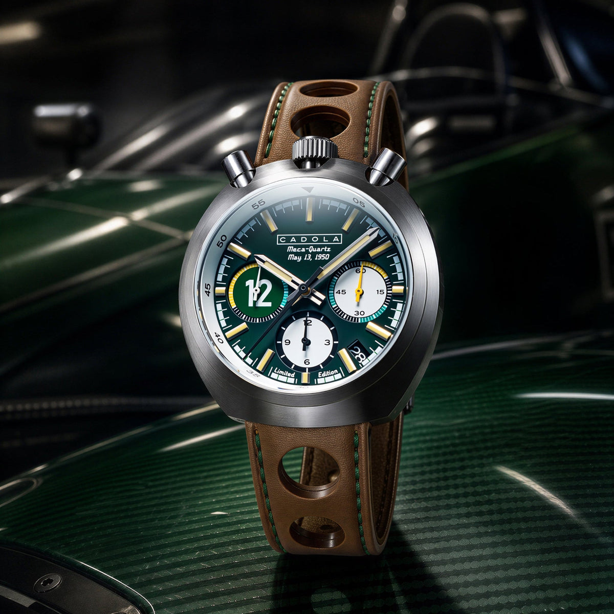Cadola Testa di Toro Chronograph Silverstone – Bob Gerard 12 (Edición limitada de 150)