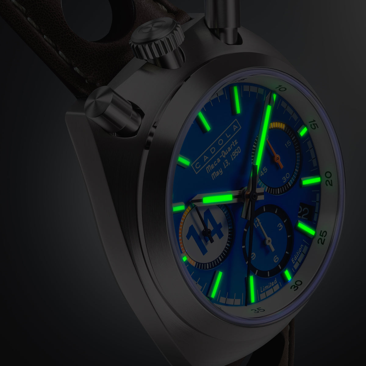Cadola Testa di Toro Chronograph Silverstone – Yves Giraud-Cabantous 14 (Limited Edition of 150) – image 7