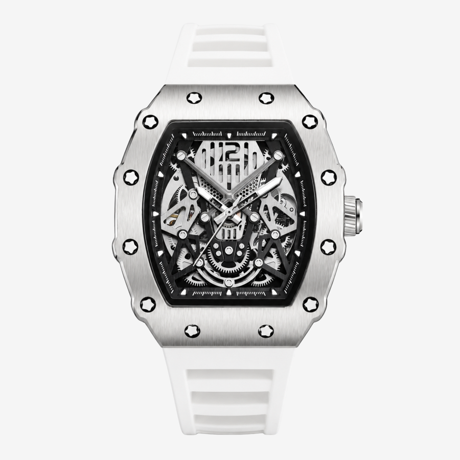 AXEL Chrono Skeleton Watch – White – image 1