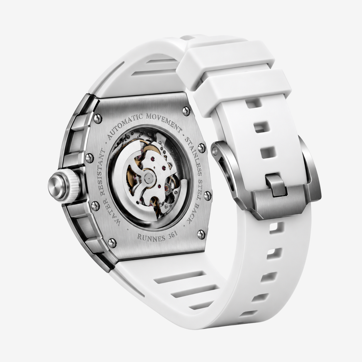 AXEL Chrono Skeleton Watch – White – image 2