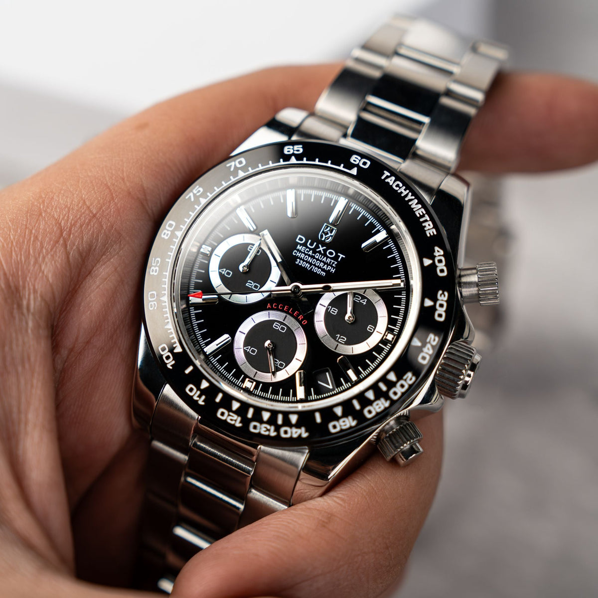 Duxot Accelero Chronograph – Pitch Black – image 4