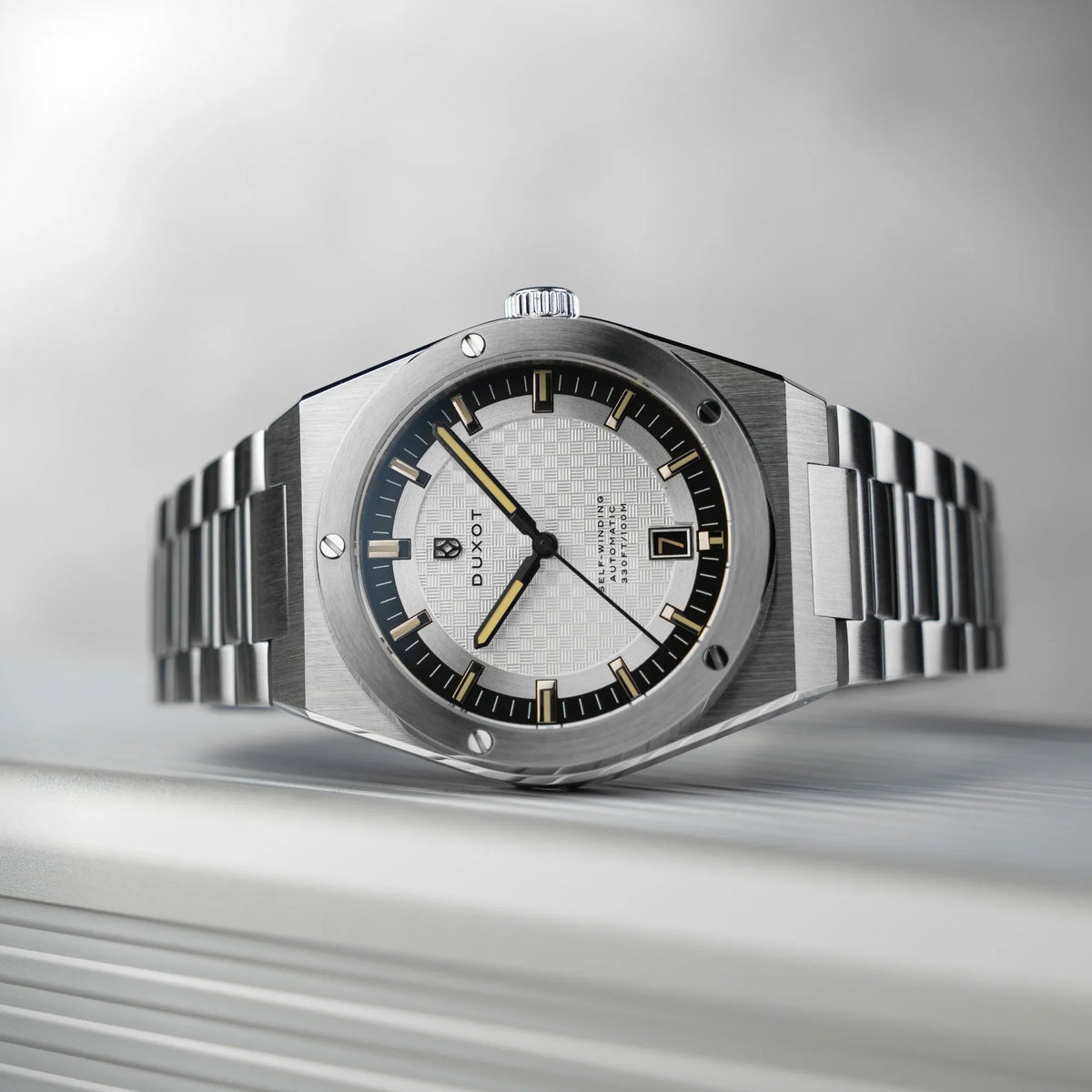 Duxot Bastia Automatic – Sandy Silver – image 4