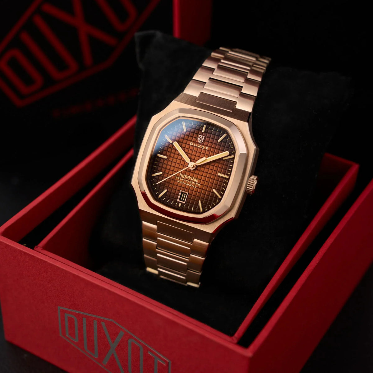 Duxot Colmar Automatic – Copper Brown – image 3