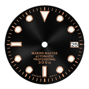Black & Rose Gold dial
