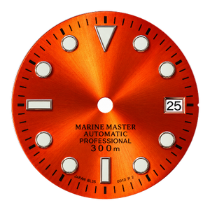 Orange dial