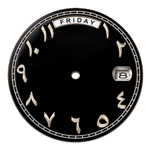 Arabic Black dial