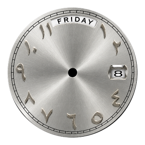 Arabic Silver dial
