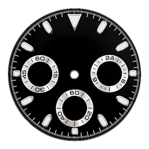 Black dial