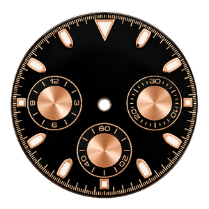 Black & Rose Gold dial