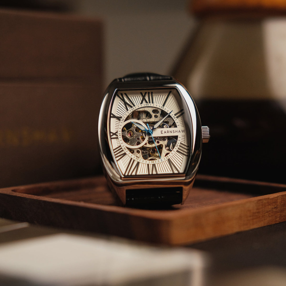 Thomas Earnshaw Beauchamp Skeleton Automatic – Morning Coat White – image 3