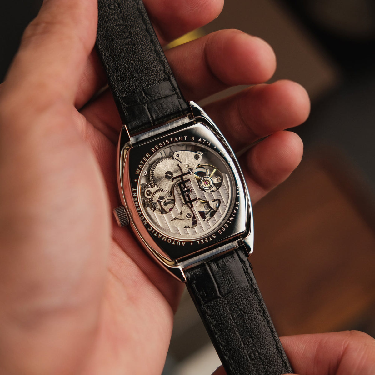 Thomas Earnshaw Beauchamp Skeleton Automatic – Morning Coat White – image 5