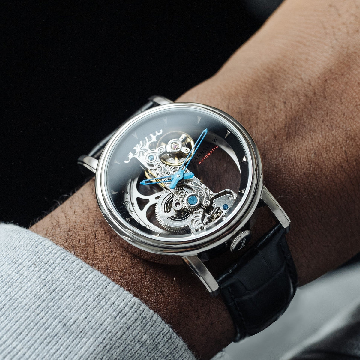 Thomas Earnshaw Fowler Bridge Skeleton Automatic – Black – image 3