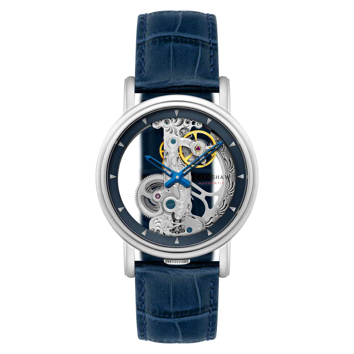 Thomas Earnshaw Fowler Bridge Skeleton Automatic – Blue – image 1